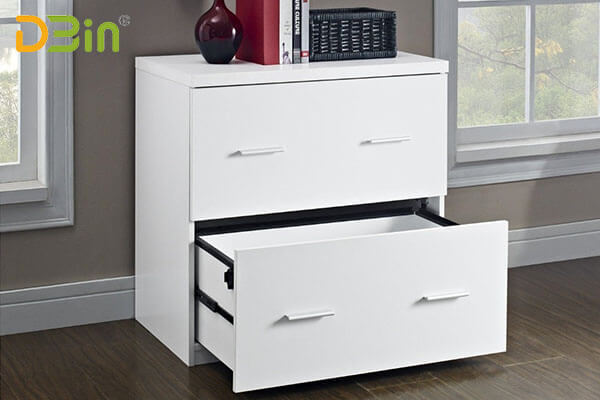 wholesale price  2 drawer  steel white horizontal file cabinet for sale